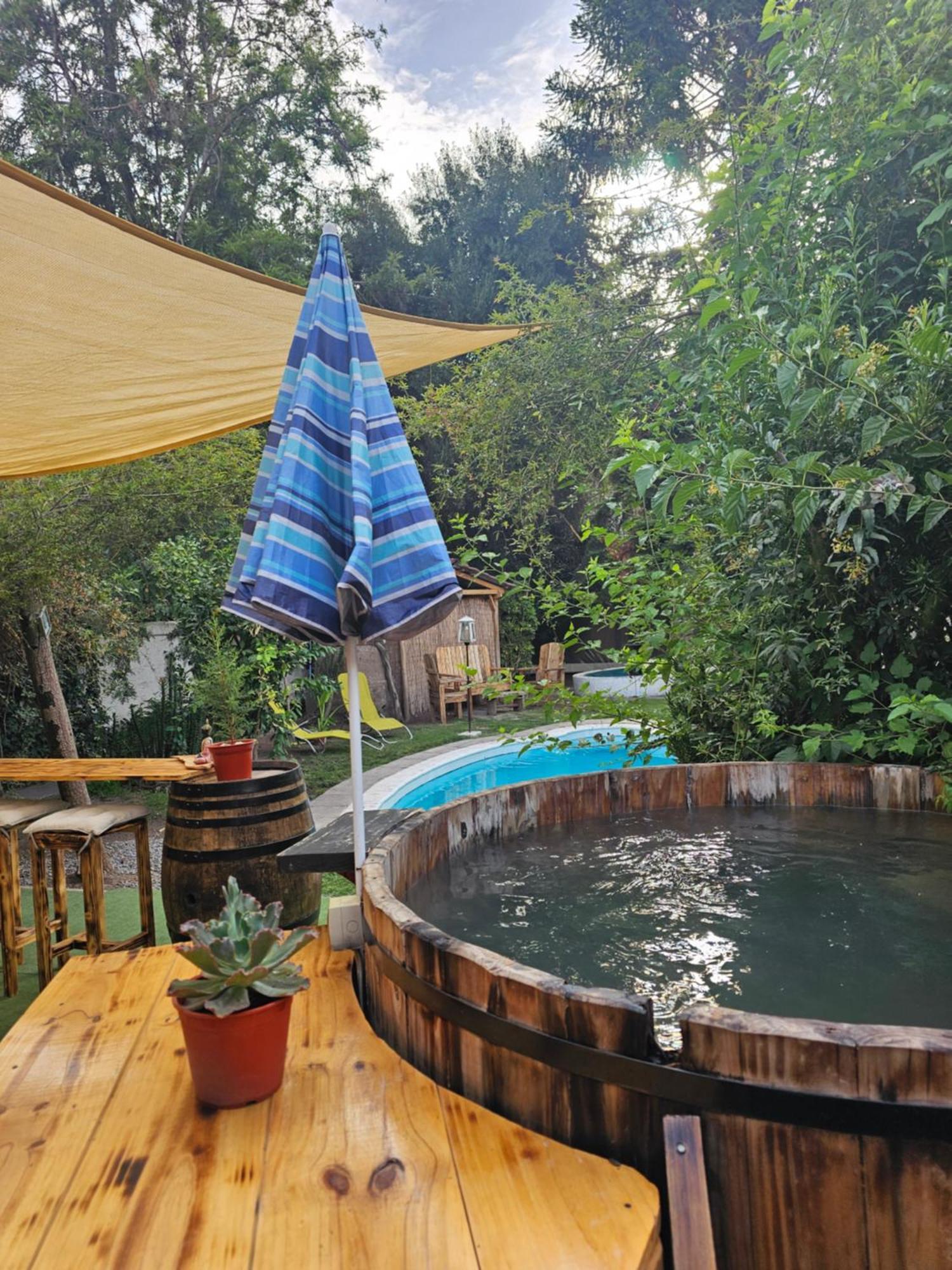 La Araucaria Cabana Con Tinaja San Felipe Exterior foto